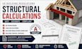 provide UK building regulations structural calculations for approval