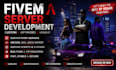 develop your custom fivem server, scripts, qbcore, esx and qbox