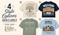 design a custom family reunion tshirt with names and personalized text