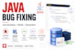fix java bugs and errors in your code