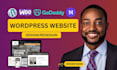 setup modern wordpress website or blog website design