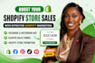 boost shopify sales, shopify marketing, tiktok ads, meta ads promotion