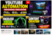 create engaging content and manage youtube automation channels