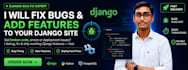 quickly fix bugs and add features to your django website
