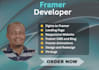 be your framer developer and fix the framer website
