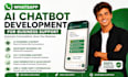 build whatsapp chatbot, whatsapp api ai chatbot developement business support