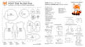 create a custom plush sewing pattern for plush toys and stuffed animals