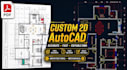 draw 2d autocad mechanical, architectural plans dwg PDF