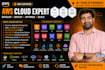 develop AWS lambda, API gateway, s3, rds, dynamodb and serverless applications