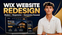 wix website redesign, redesign wix website and wix website design