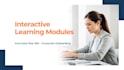 design interactive lms training modules