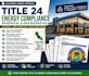 do title 24 energy compliance report and garage conversion plan for california