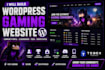 build a wordpress gaming website with leaderboard and tebex integration