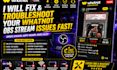 fix and troubleshoot your whatnot obs stream issues fast