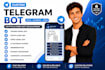 build custom telegram bot, crypto forex telegram bot development, telegram bot