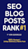 write SEO blog post that ranks on google