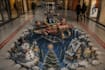 make custom 3d floor illusion anamorphic pavement for wall and carpet