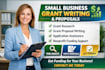 do small business grant writing, grant research, grant proposal with application