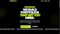 design a modern and responsive portfolio website for you