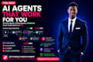 develop ai agents, ai voice agent, ai calling agent,n8n chatbot,n8n workflow