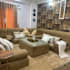 create a cozy elegant room styling mood board