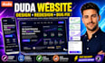 do duda website design, duda website redesign duda bug fix and maintenance