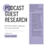 research your podcast guests