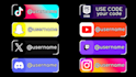 make simple but unique youtube overlays
