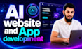 develop ai website, ai web application, ai mobile app