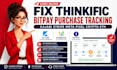 fix thinkific bitpay purchase tracking kajabi stripe meta pixel crypto eth