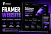 build a premium framer website for your business
