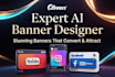 create ai logo, banner, thumbnail design and content