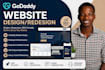 design and redesign godaddy website, godaddy SEO godaddy