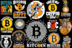 design a high tech crypto security and technology logo