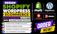 design shopify wordpress ecommerce multivendor website with sharetribe dokan