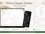 create a custom notion finance tracker and budget dashboard