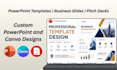redesign powerpoint presentations and make modern slides
