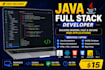 build web applications using java HTML CSS javascript mysql