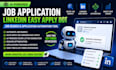 ai powered job application linkedin easy apply bot  job search automation tools