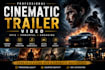 create a professional cinematic trailer video