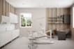 create dental clinic interior design with realistic 3d renders