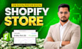 do shopify website development, design or redesign shopify dropshipping store
