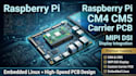 design raspberry pi cm4 cm5 carrier pcb and display integration