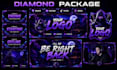 design animated overlay, stream overlay and static  overlay