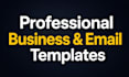write professional business templates and email sequences