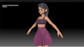create low poly character modeling, rigging, animation and game assests