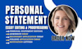 edit diversity statement, personal statement, admission essay or residency, sop