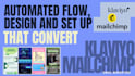 create a converting klaviyo email design and automation