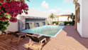 provide a complete architectural design with 3d rendering
