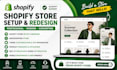 build shopify store design redesign ecommerce store customize shopify website